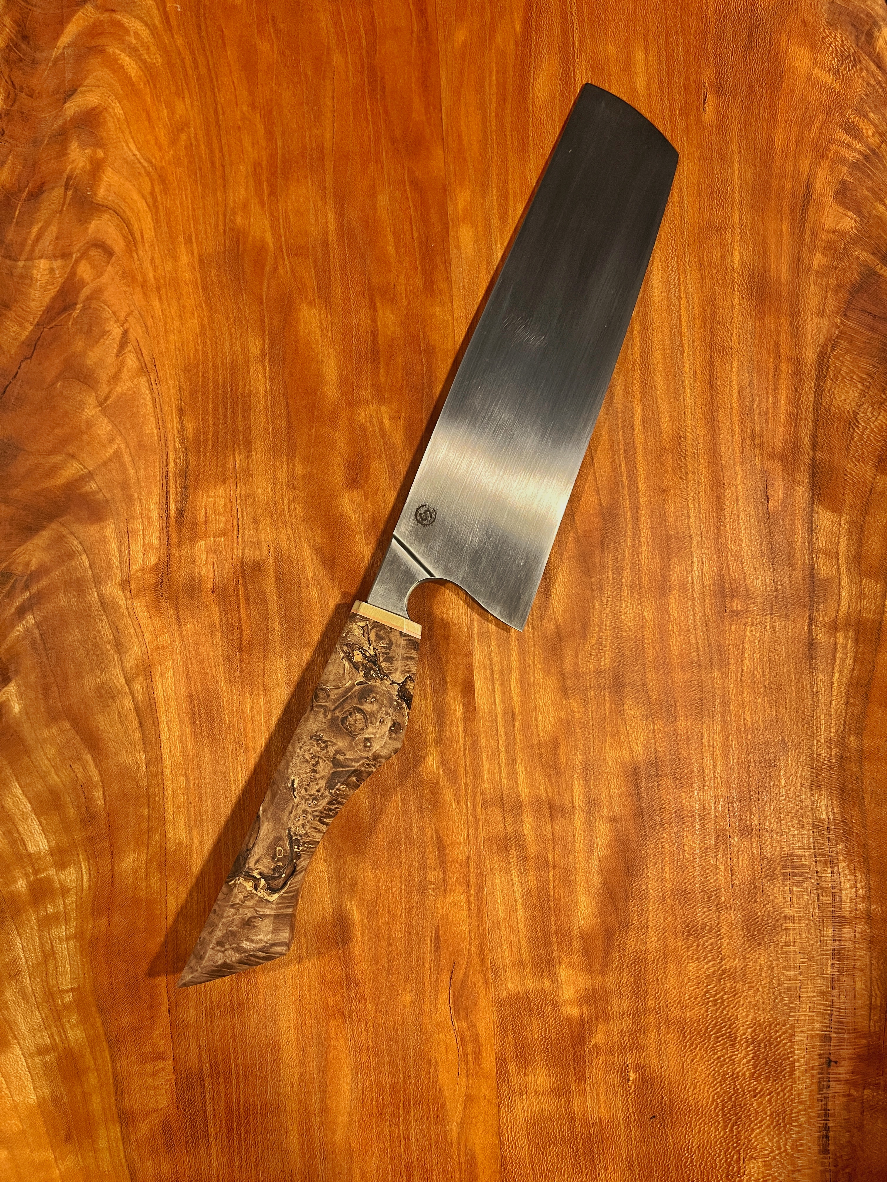 Nakiri w/ Faceted Handle — view 1