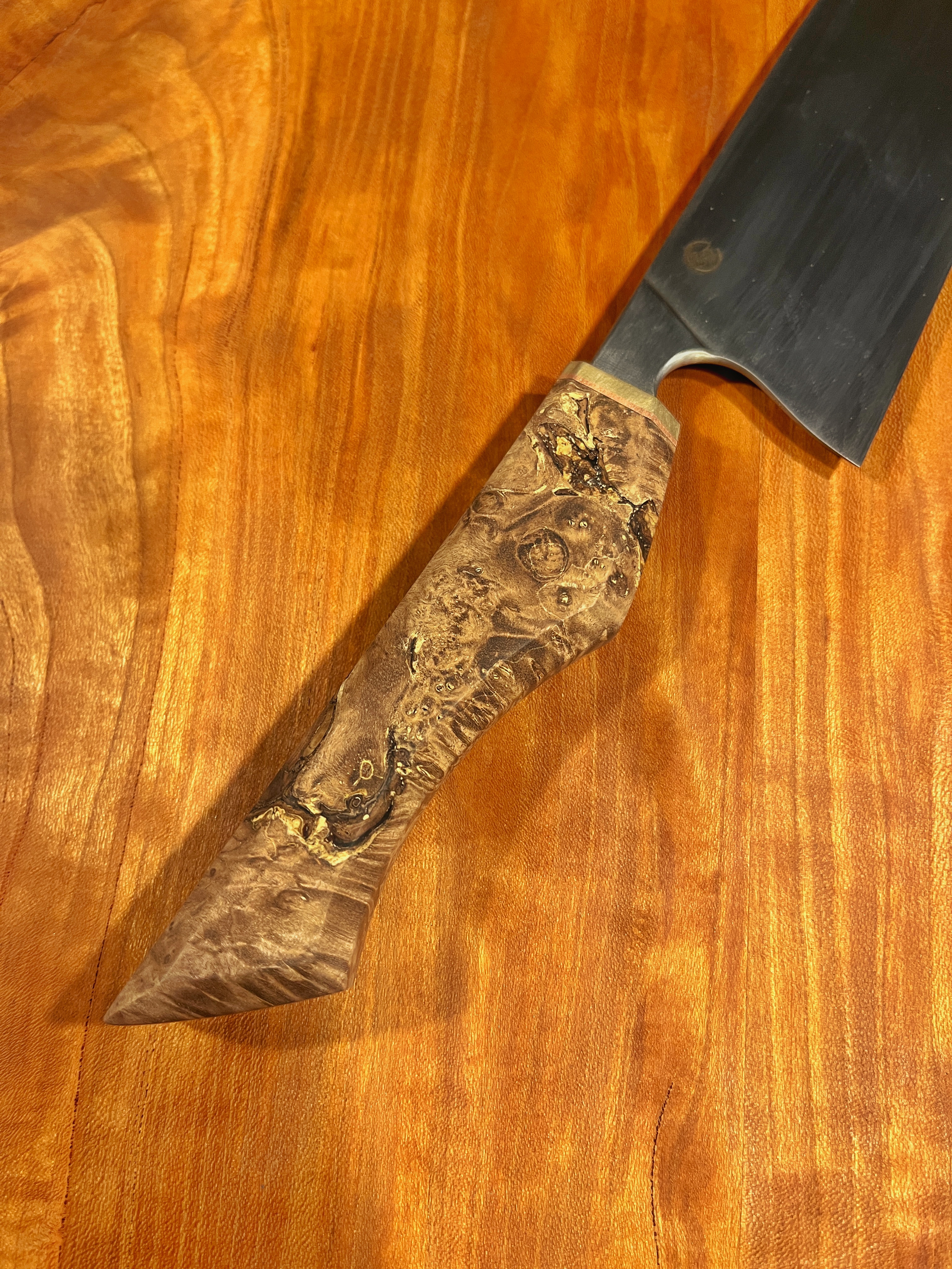 Nakiri w/ Faceted Handle — view 2