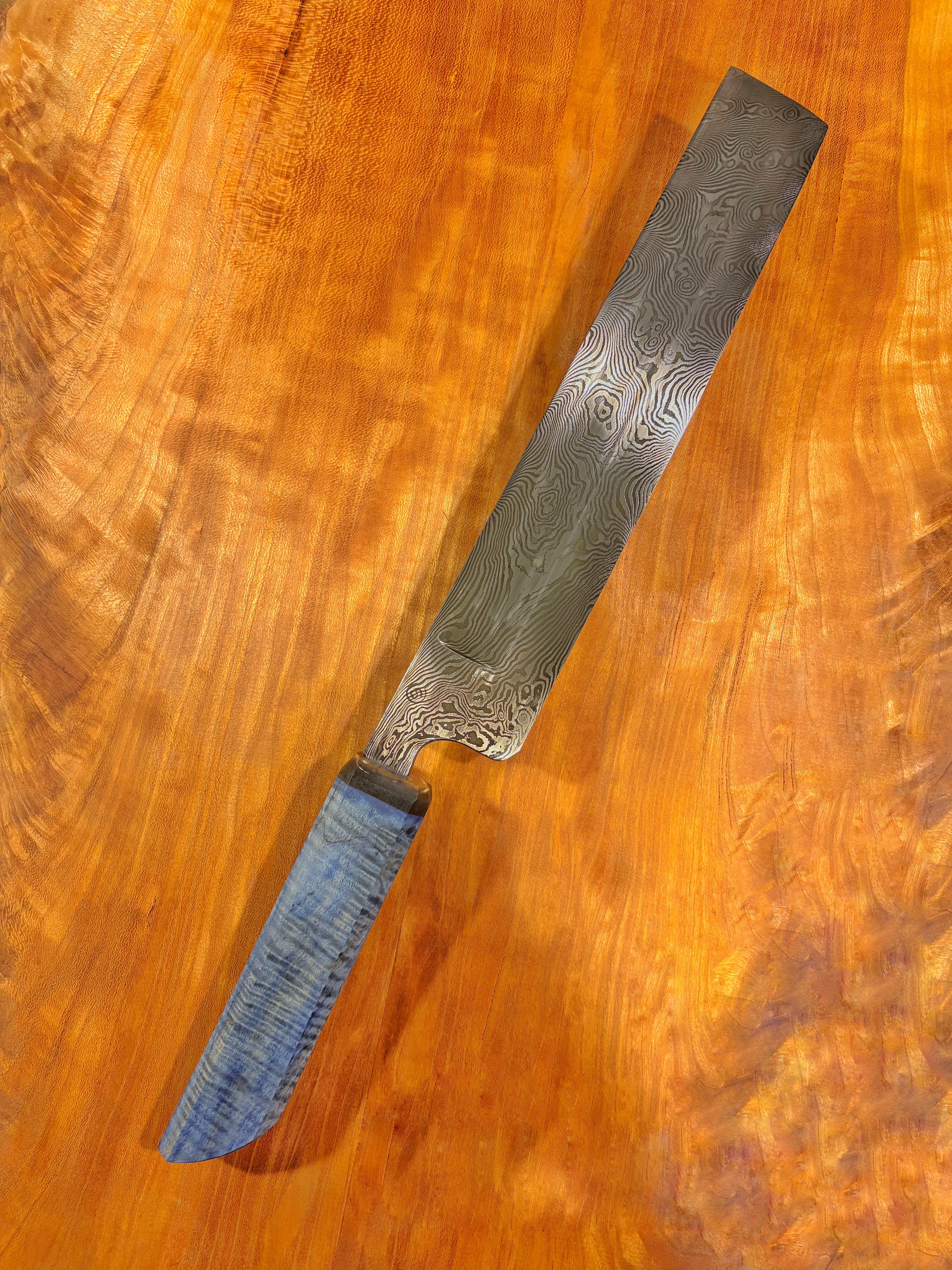 Damascus Nakiri — view 1