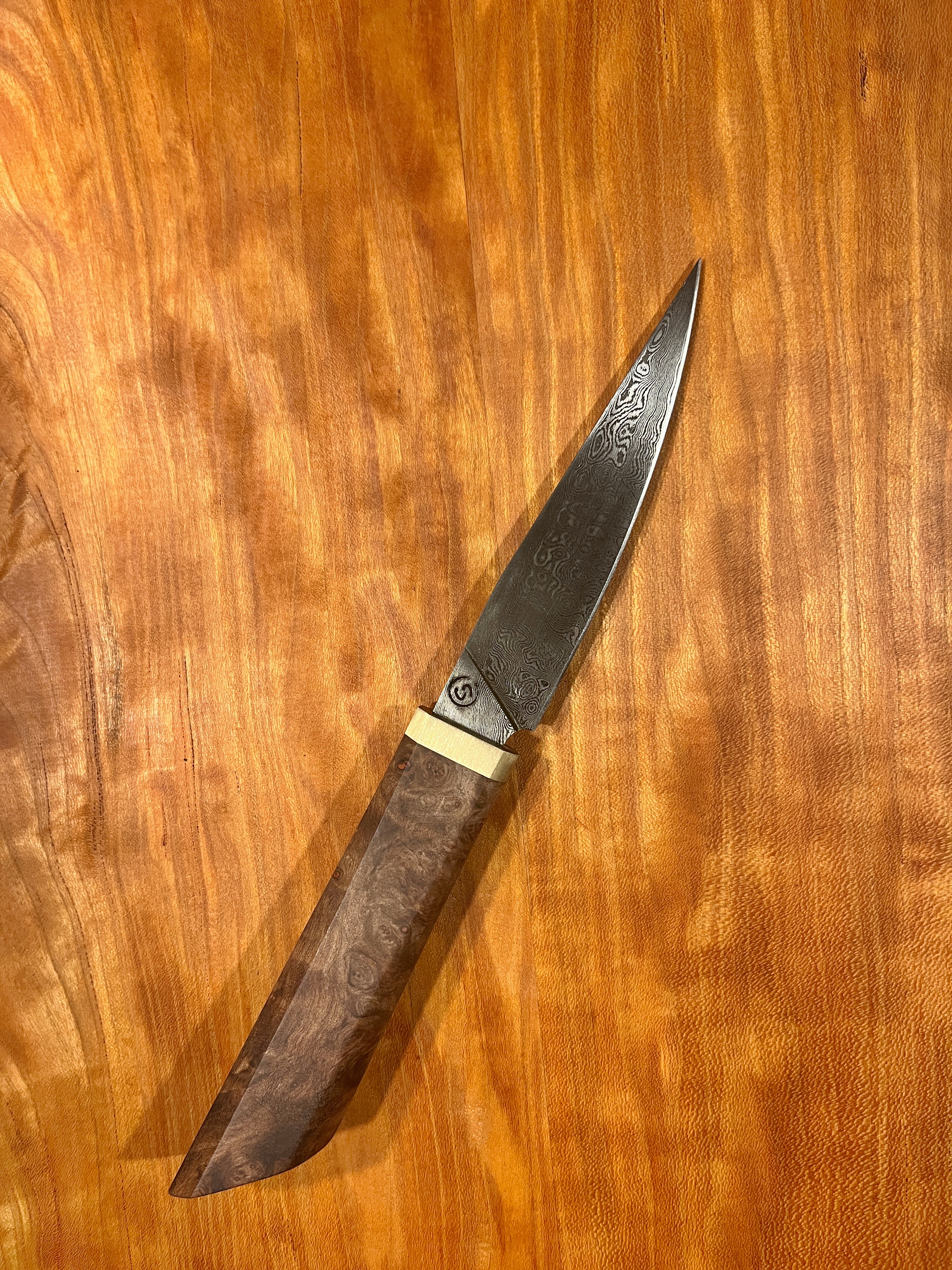 Damascus Steak Knife Set — view 1